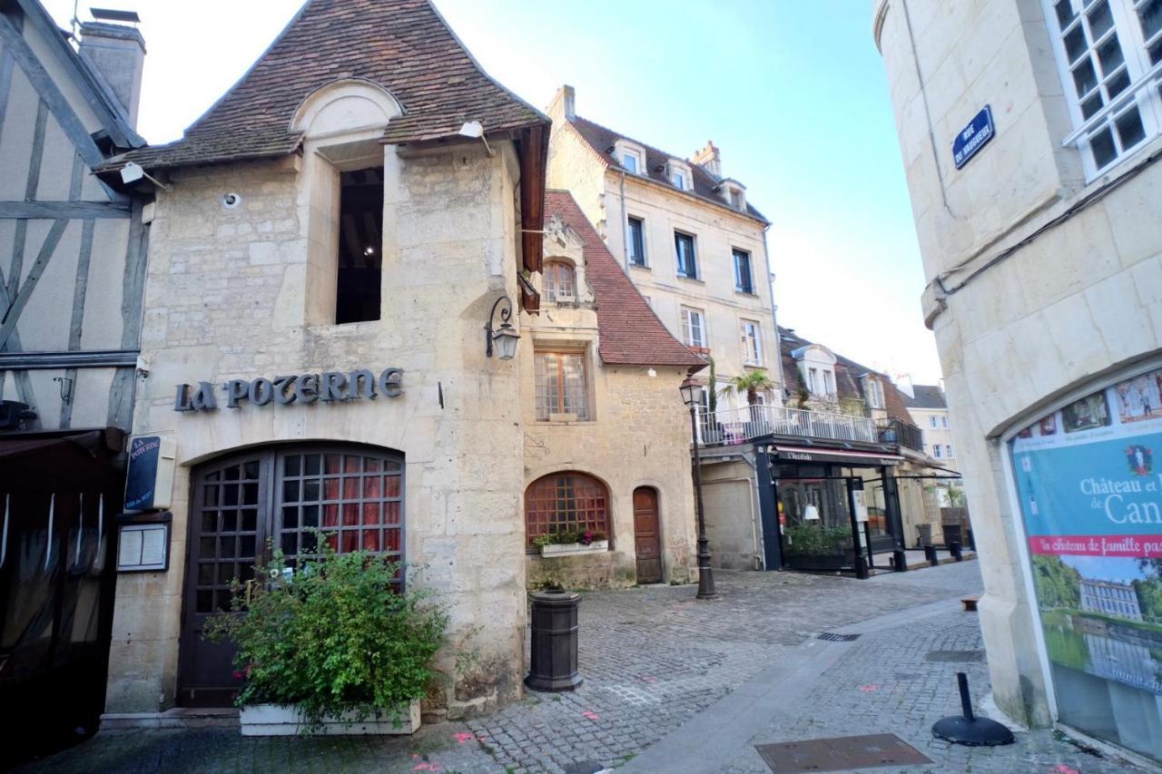 Apartamento Le Perroquet Fringant, Rue Pietonne Et Quartier Historique Caen Exterior foto